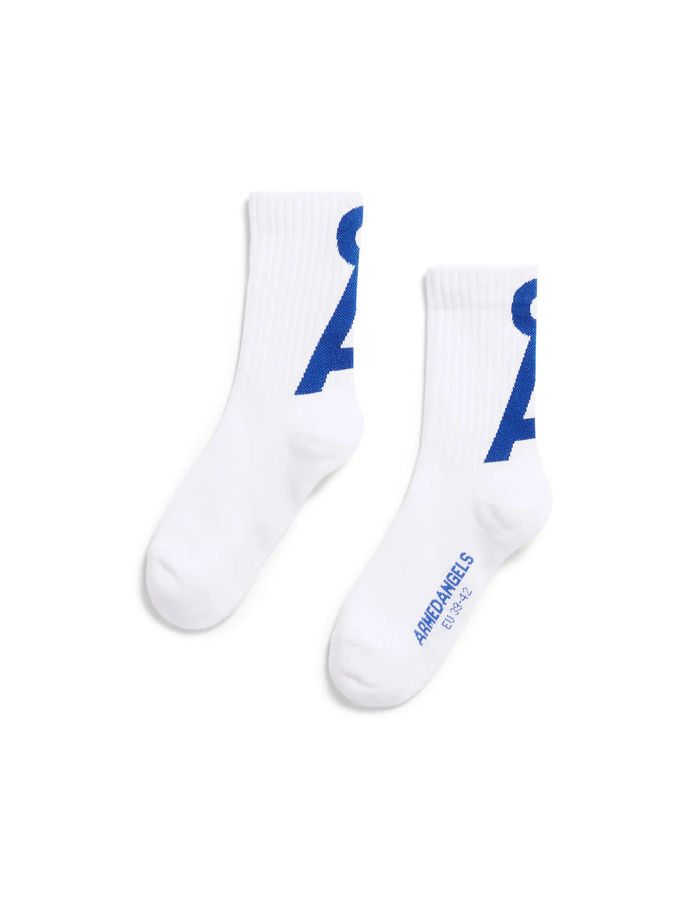 ARMEDANGELS | Socken SAAMUS white-dynamo blue | 